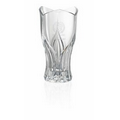 Hand Cut 24% Lead Crystal Vase Award w/ Tulip Top (10")